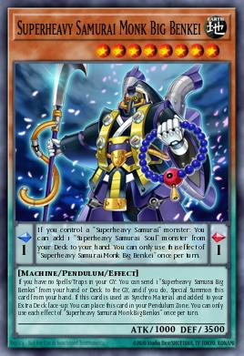 Superheavy Samurai Monk Big Benkei — Cyberstorm Access EN007