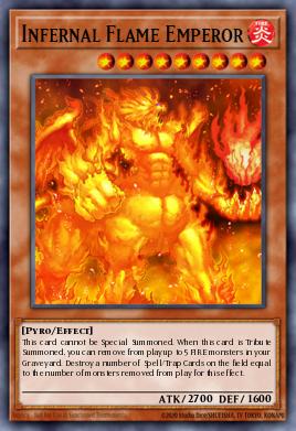 Imperador da Chama Infernal — Structure Deck: Fire Kings EN013