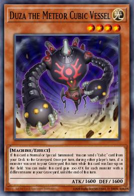Duza, o Receptáculo Cúbico Meteoro — Yu-Gi-Oh! The Dark Side of Dimensions Movie Pack: Gold Edition ENSE1