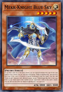 Mekk-Cavaleiro do Céu Azul — 2018 Mega-Tin Mega Pack EN177