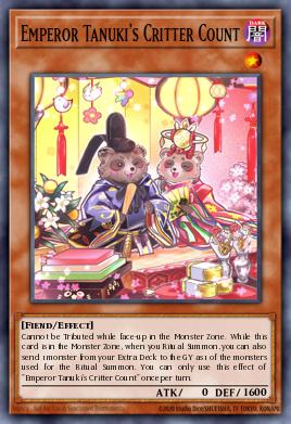 Contagem de Bichos do Imperador Tanuki — Power of the Elements EN037