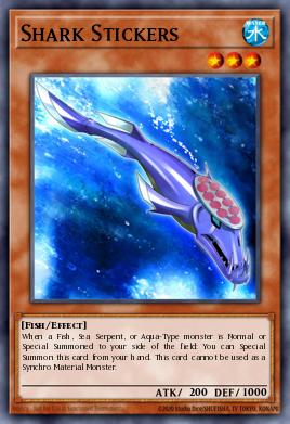 Shark Stickers — Photon Shockwave Sneak Peek Participation Card EN009