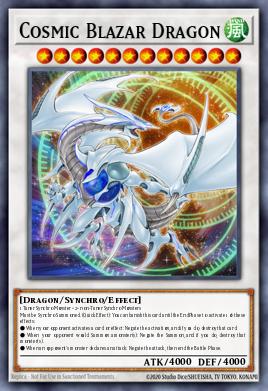 Dragão da Chama Cósmica — Duelist Saga EN034