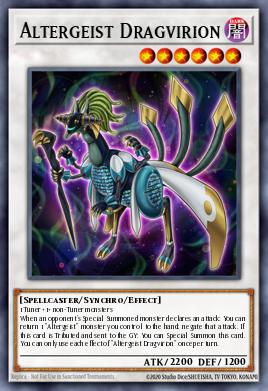 Dragvirion Altergeist — Dark Neostorm Special Edition EN033