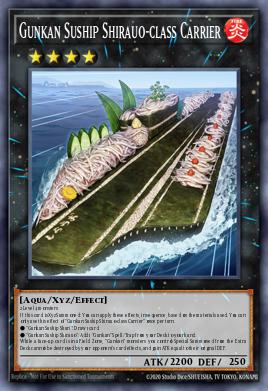 Naviushi Gunkan Porta-aviões Classe Shirauo — Burst of Destiny EN049