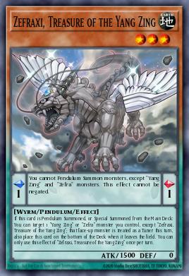 Zefraxi, Tesouro de Yang Zing — Pendulum Evolution EN046