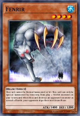 Fenrir — Structure Deck: Fury from the Deep EN008