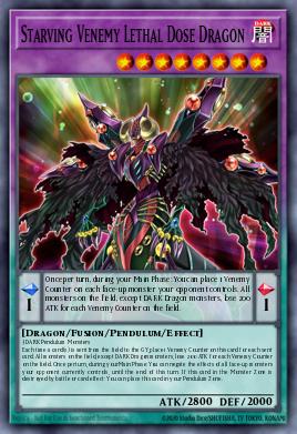 Dragão Dose Letal do Venimigo Faminto — Duel Overload EN037