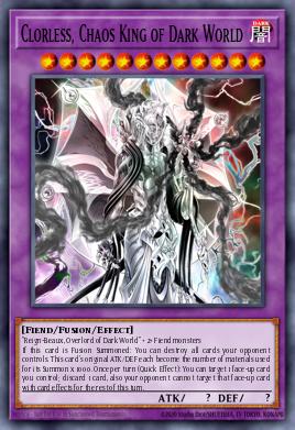 Clorless, Chaos King of Dark World — Maze of Millennia EN014