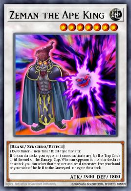 Zeman o Rei Primata — Duelist Pack Collection Tin 2011 EN002
