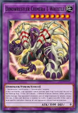 Dinolutador Quimera T Wrextle — Dark Neostorm Special Edition EN030