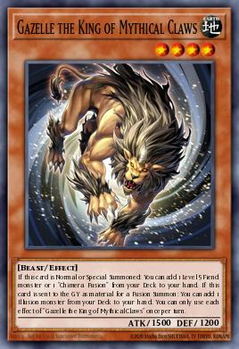 Gazelle the King of Mythical Claws — Duelist Nexus EN003