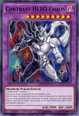 Caos, o HERÓI do Contraste — HERO Strike Structure Deck EN041