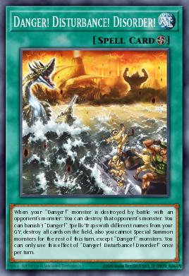 Perigo! Perturbação! Desordem! — Burst of Destiny EN097
