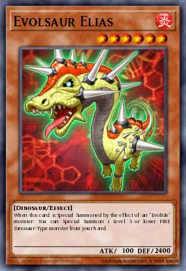 Evolsaur Elias — Order of Chaos: Special Edition EN027