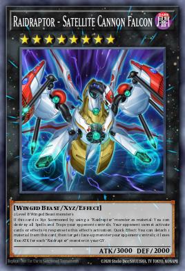 Ataqueraptor - Falcão Canhão Satélite — Wing Raiders EN024