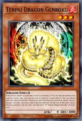 Tenpai Dragon Genroku — 2025 Mega-Pack Tin EN082