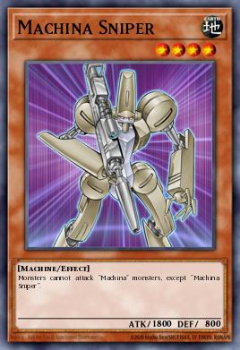 Franco-atirador Autômato — Structure Deck: Mechanized Madness EN011