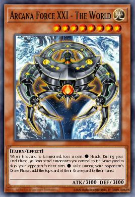Força Arcana XXI - O Mundo — Light of Destruction: Special Edition EN016