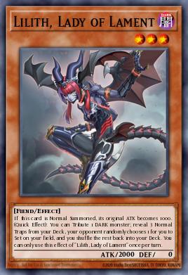 Lilith, a Dama da Lamentação — Structure Deck: Dark World EN022