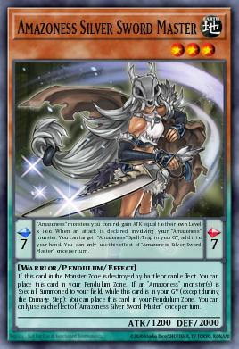 Amazoness Silver Sword Master — Darkwing Blast EN094