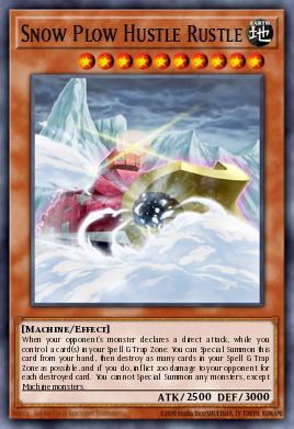 Trator de Neve Ultraveloz — Structure Deck: Mechanized Madness EN015