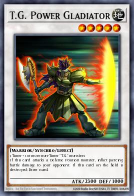 T.G. Gladiador Poderoso — Legendary Collection 5D's Mega Pack EN214