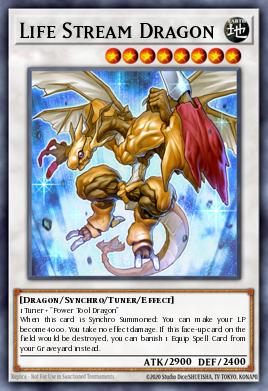 Dragão do Fluxo de Vida — Legendary Collection 5D's Mega Pack EN246