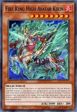 Fire King High Avatar Kirin — Rarity Collection 5 EN032