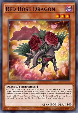 Dragão da Rosa Vermelha — Legendary 5D's Decks ENA07