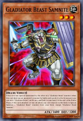 Besta Gladiadora Samnite — Maze of the Master EN069