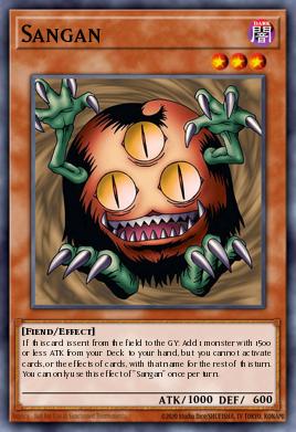 Sangan — Starter Deck: Yugi Evolution 018