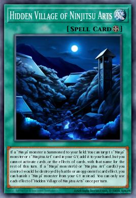 Vila Oculta das Artes Ninjitsu — OTS Tournament Pack 20 EN021