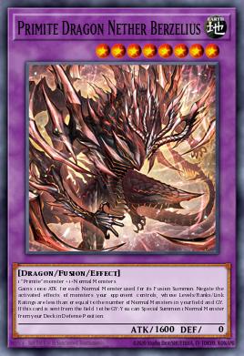 Primite Dragon Nether Berzelius — Duelist's Advance EN035