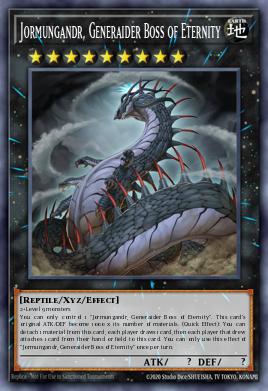 Jormungandr, Chefe Generaidor da Eternidade — Mystic Fighters EN033