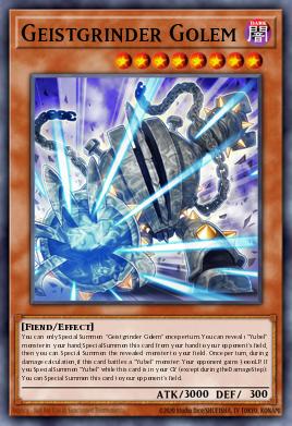 Geistgrinder Golem — Phantom Nightmare EN002