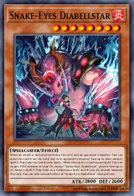 Snake-Eyes Diabellstar — 2025 Mega-Pack Tin EN062