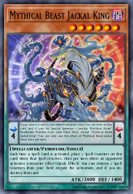 Besta Mítica Rei Chacal — The Infinity Chasers EN048
