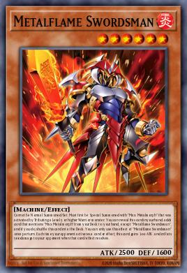 Metalflame Swordsman — Supreme Darkness EN014