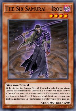 Os Seis Samurais - Irou — Gold Series 2009 EN022