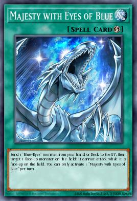 Majestade com Azul nos Olhos — Structure Deck: Seto Kaiba EN021