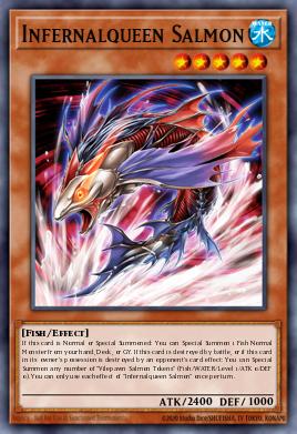 Infernalqueen Salmon — Darkwing Blast EN031