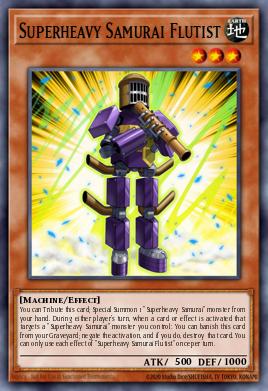 Samurai Superpesado Flautista — 2015 Mega-Tin Mega Pack EN197