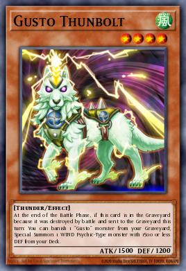 Gusto Thunbolt — Hidden Arsenal 5: Steelswarm Invasion EN039