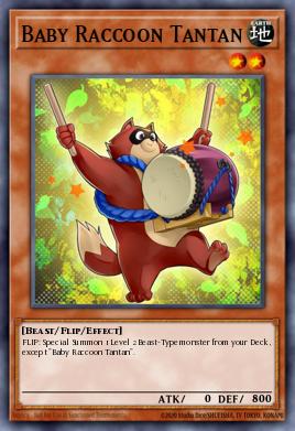 Bebê Guaxinim Tantan — 2014 Mega-Tin Mega Pack EN137