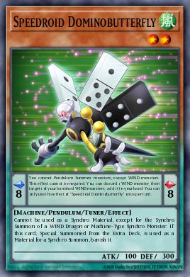 Velocidaroide Borboleta Dominó — Duelist Pack: Dimensional Guardians EN004