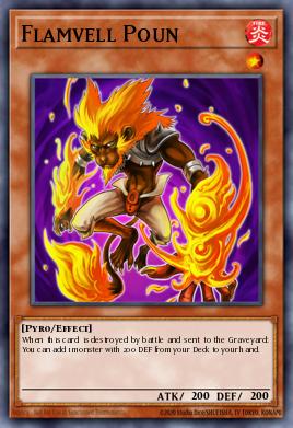 Poun de Flamvell — Onslaught of the Fire Kings Structure Deck EN010