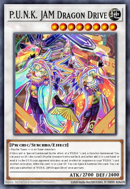 Inspiração do Dragão P.U.N.K. JAM — Rarity Collection 5 EN102