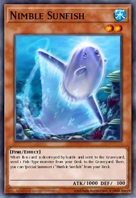 Peixe-do-Sol Ágil — The Shining Darkness Sneak Peek Participation Card EN084