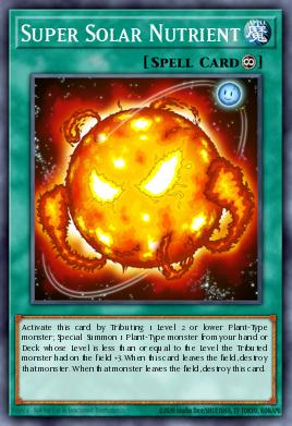 Nutriente Super Solar — Duelist League 3 participation cards EN017
